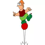 Pole Dancing Cartoon ClipArt